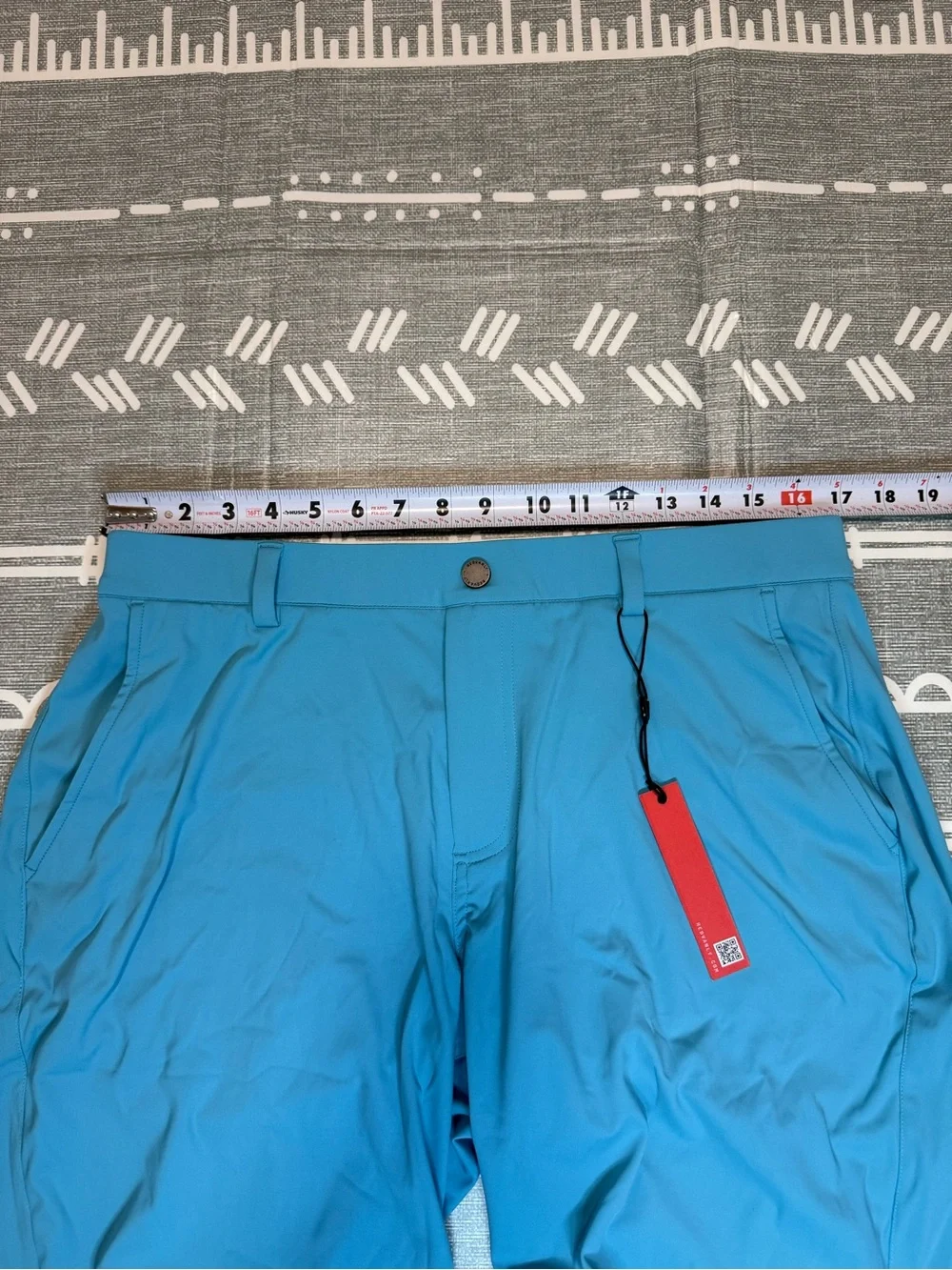 Redvanly Hanover Pull-On Shorts in Ibiza Blue 9”